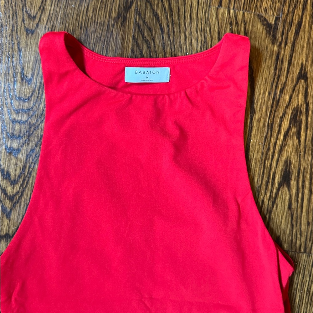 Babaton bright red bodysuit - Picture 2 of 4